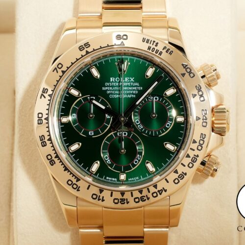 ロレックス デイトナ Ref.116508 イエローゴールド グリーン文字盤 商品画像1