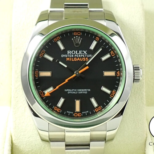 ロレックス ミルガウス Ref.116400GV ステンレススチール ブラック文字盤 商品画像1