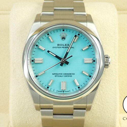 ロレックス オイスターパーペチュアル36 Ref.126000 ステンレススチール ターコイズ文字盤 商品画像1