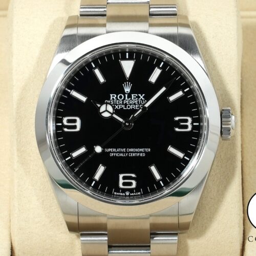 ロレックス エクスプローラー40 Ref.224270 ステンレススチール ブラック文字盤 オイスターブレスレット 未使用 wwokmeid 商品画像1