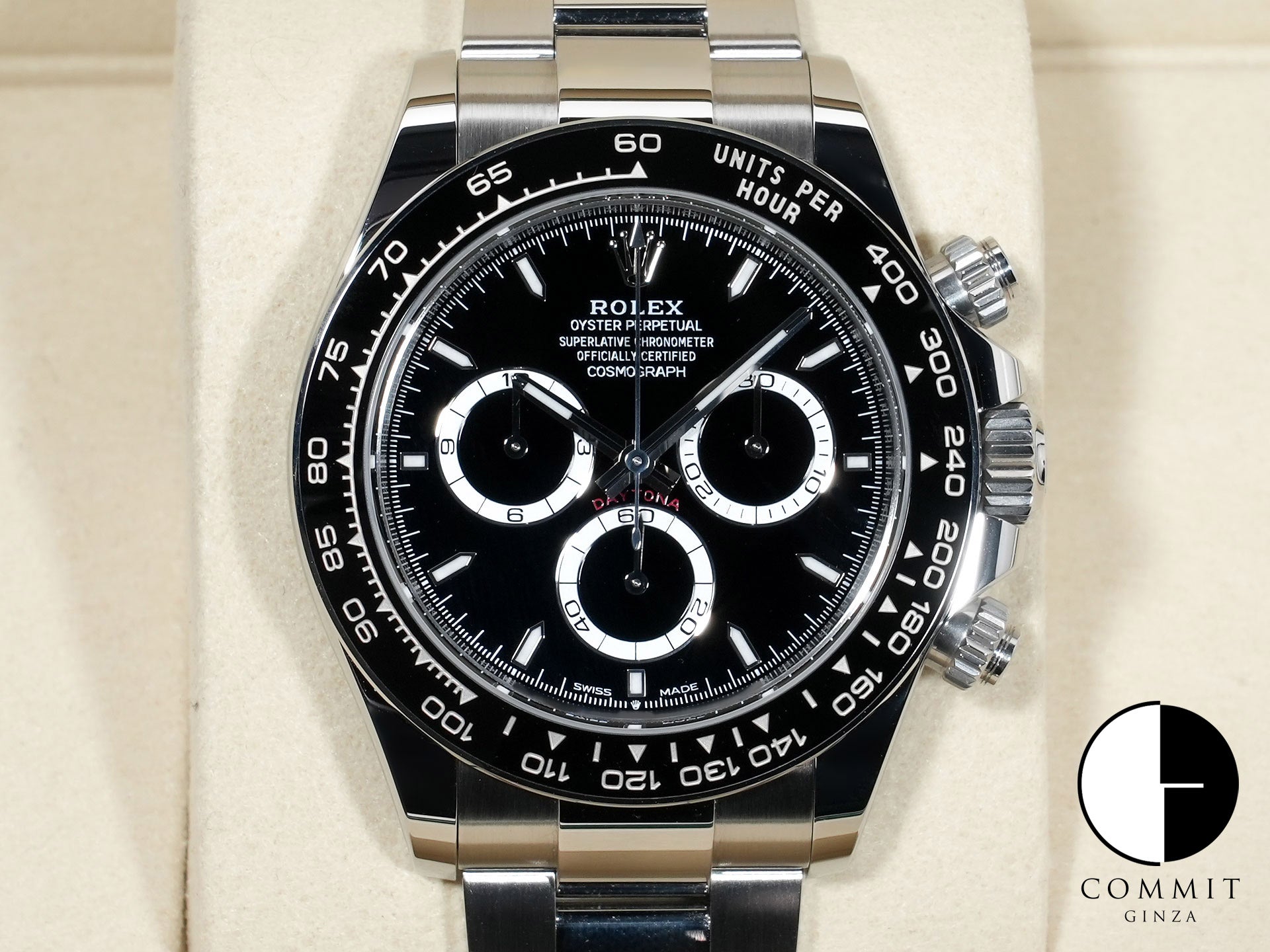ロレックス デイトナ Ref.126500LN ステンレススチール ブラック文字盤 美中古 yxf5ztn6 商品画像1