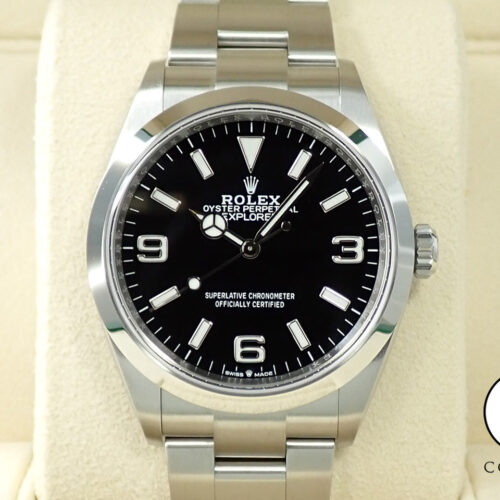 ロレックス エクスプローラー36 Ref.124270 ステンレススチール ブラック文字盤 商品画像1