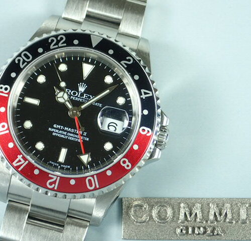 ロレックス GMTマスターII Ref.16710 ブラック文字盤 中古 gmt-master-26 オイスターブレスレット 商品画像1