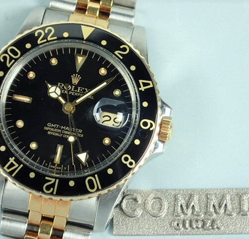 ロレックス GMTマスター Ref.16753 ブラック文字盤 中古 gmt-master-72 ジュビリーブレスレット 商品画像1