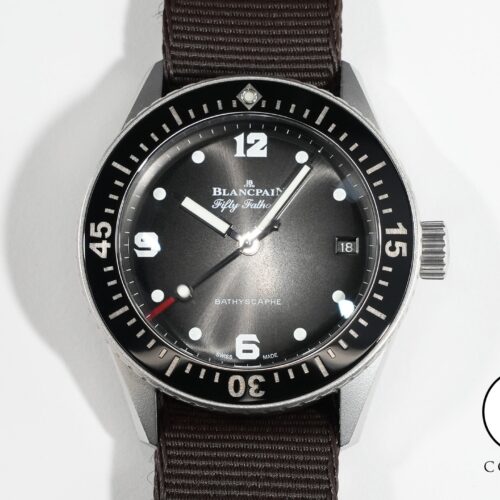 ブランパン フィフティ ファゾムス バチスカーフ レヴォリューション限定 Ref.5100-1110-NAMA ブラック文字盤 美中古 cst6eyb3 商品画像1