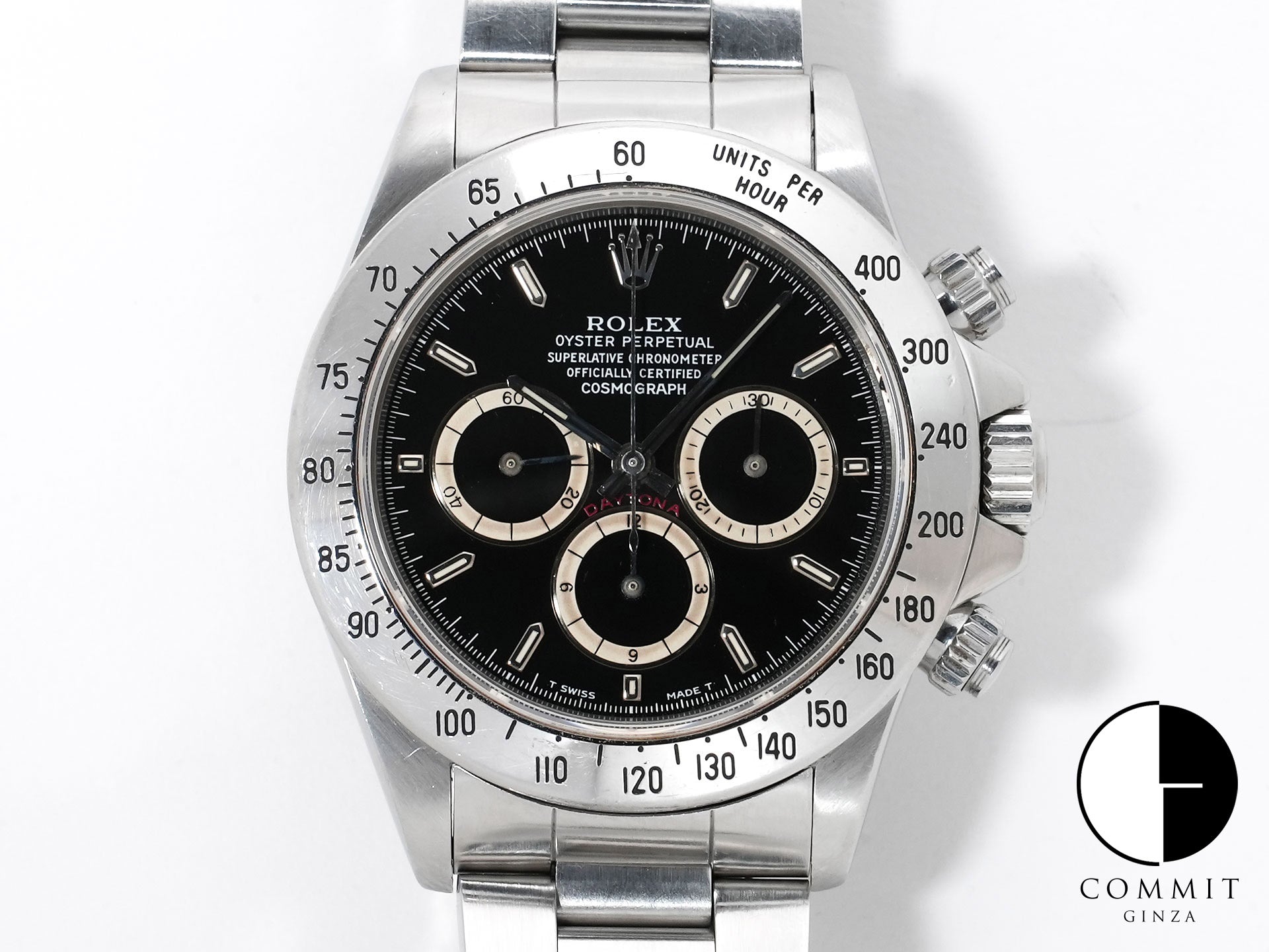 ロレックス デイトナ エルプリメロ Ref.16520 ステンレススチール ブラック文字盤 中古 fjrjzunh 商品画像1