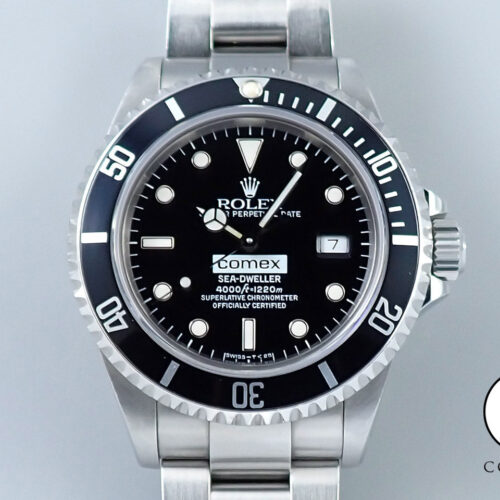 ロレックス シードゥエラー Ref.16600 ステンレススチール ブラック文字盤 商品画像1
