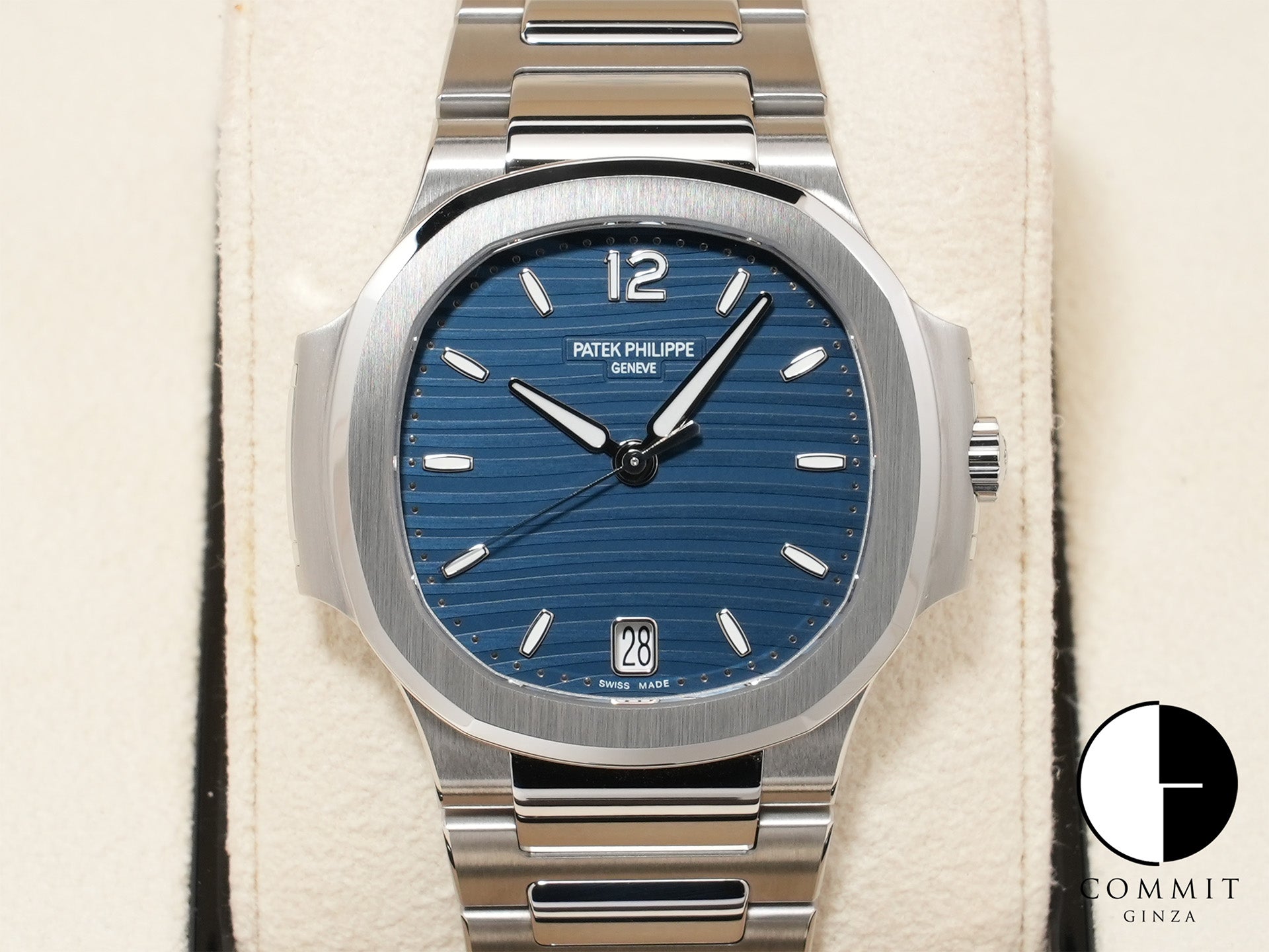 パテックフィリップ ノーチラス Ref.7118/1A-001 ステンレススチール ブルー文字盤 未使用 k48w62fb 商品画像1