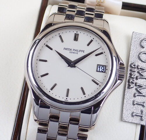 パテックフィリップ カラトラバ Ref.5127/1G シルバー文字盤 中古 calatrava-8 商品画像1