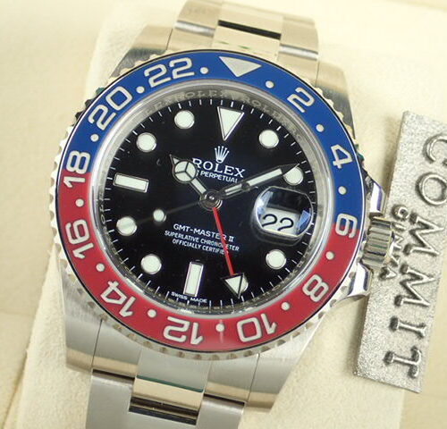 ロレックス GMTマスターII Ref.116719BLRO ブラック文字盤 美品 gmt-master-54 オイスターブレスレット 商品画像1