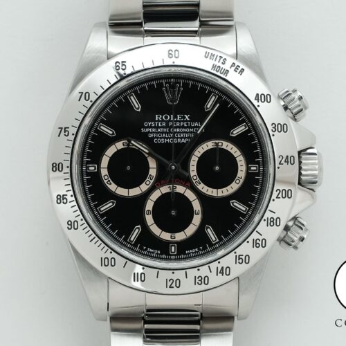 ロレックス デイトナ エルプリメロ Ref.16520 ステンレススチール ブラック文字盤 商品画像1