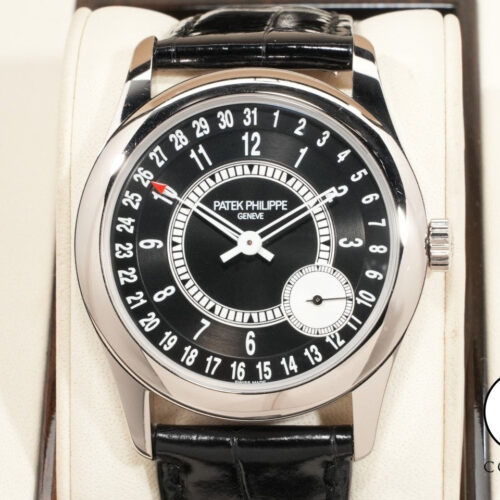 パテックフィリップ カラトラバ Ref.6006G-001 ホワイトゴールド ブラック文字盤 商品画像1