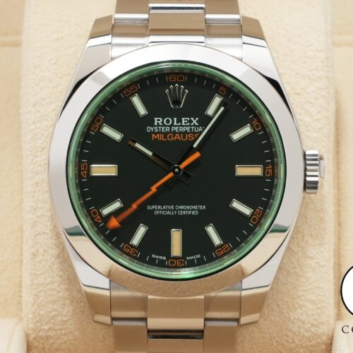 ロレックス ミルガウス Ref.116400GV ステンレススチール ブラック文字盤 商品画像1