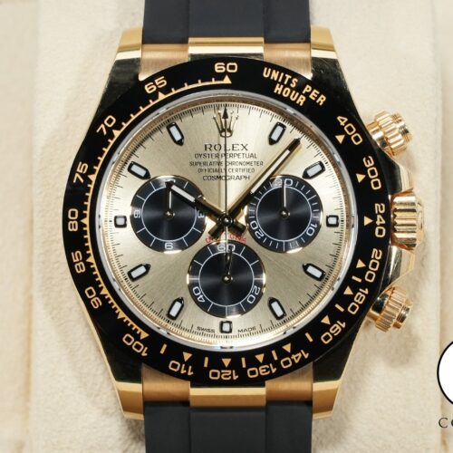 ロレックス デイトナ Ref.116518LN イエローゴールド シャンパンxブラック文字盤 中古 3zbtii55 商品画像1