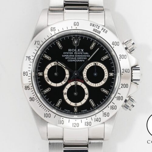 ロレックス デイトナ エルプリメロ Ref.16520 ステンレススチール ブラック文字盤 中古 cegmg5s8 商品画像1