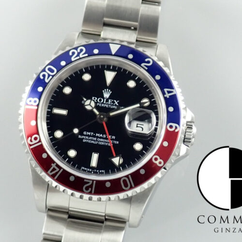 ロレックス GMTマスター Ref.16700 ブラック文字盤 中古 gmt-master-186 オイスターブレスレット 商品画像1