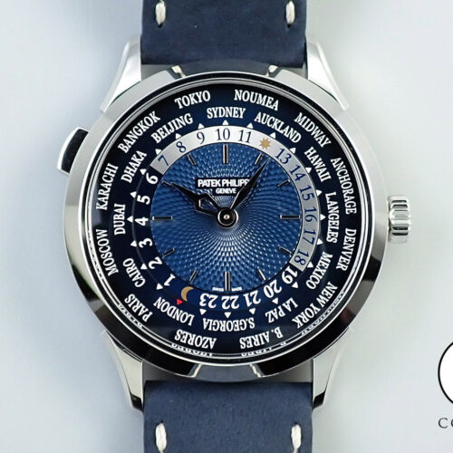 パテックフィリップ コンプリケーション ワールドタイム Ref.5230P-001 プラチナ ブルー文字盤 商品画像1