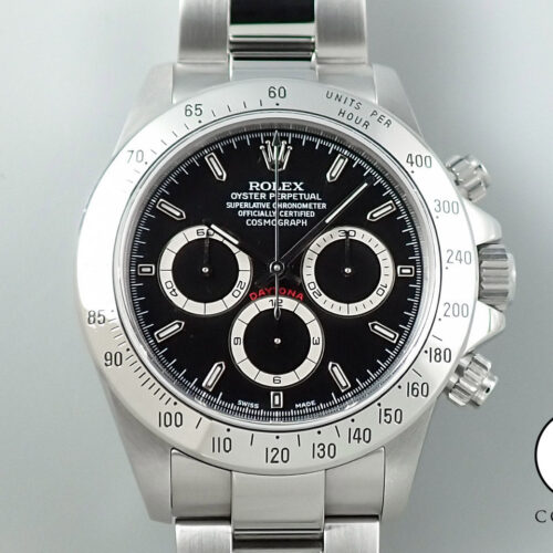 ロレックス デイトナ エルプリメロ Ref.16520 ステンレススチール ブラック文字盤 商品画像1