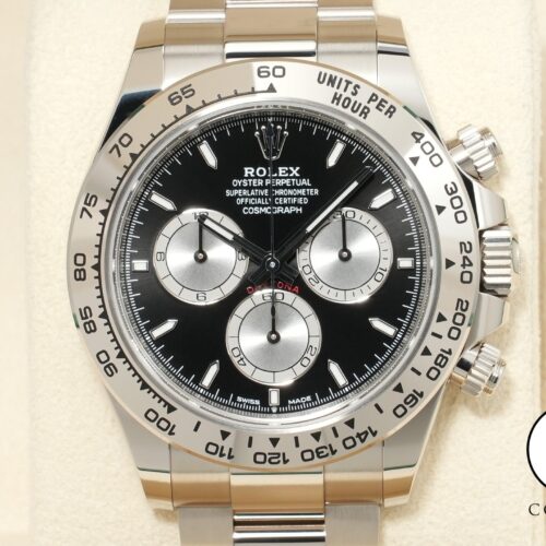 ロレックス デイトナ Ref.126509 ホワイトゴールド ブライトブラックxスチール文字盤 未使用 zs5f9ns3 商品画像1