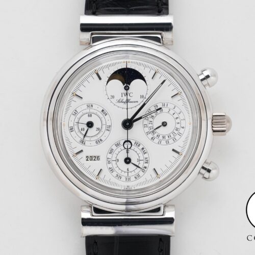IWC ダ・ヴィンチ パーペチュアルカレンダー クロノグラフ Ref.IW3750 ホワイトゴールド ホワイト文字盤 美中古 qptkmmnd 商品画像1