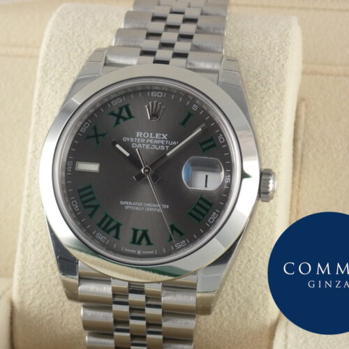 ロレックス デイトジャスト Ref.126300 スレートグレーローマン文字盤 未使用 datejust-166 ジュビリーブレスレット 商品画像1