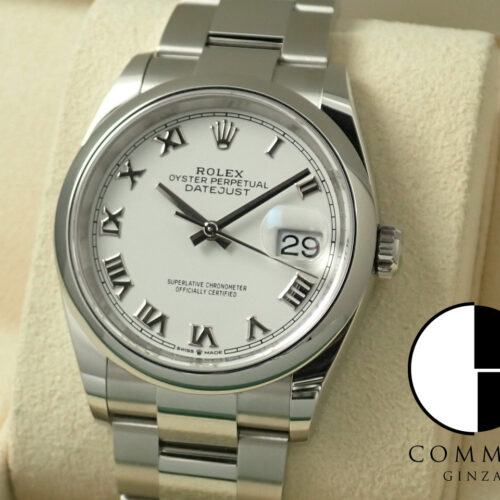 ロレックス デイトジャスト36 Ref.126200 ホワイト文字盤 未使用 datejust-229 商品画像1