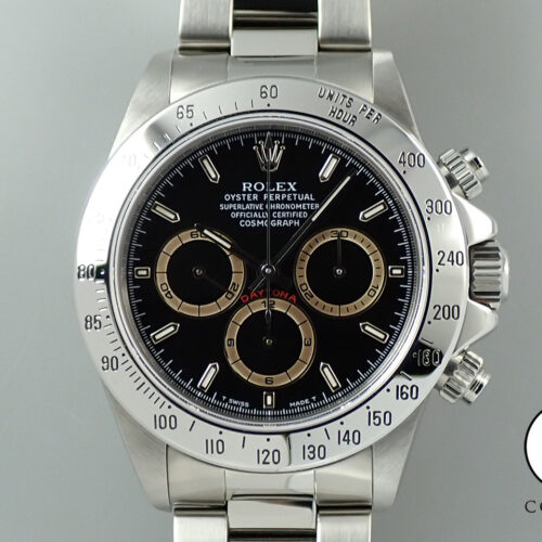 ロレックス デイトナ エルプリメロ Ref.16520 ステンレススチール ブラック文字盤 商品画像1