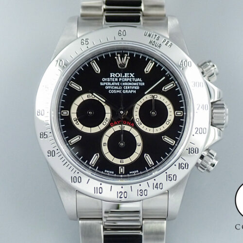ロレックス デイトナ エルプリメロ Ref.16520 ステンレススチール ブラック文字盤 美中古 R8F1U7CV 商品画像1