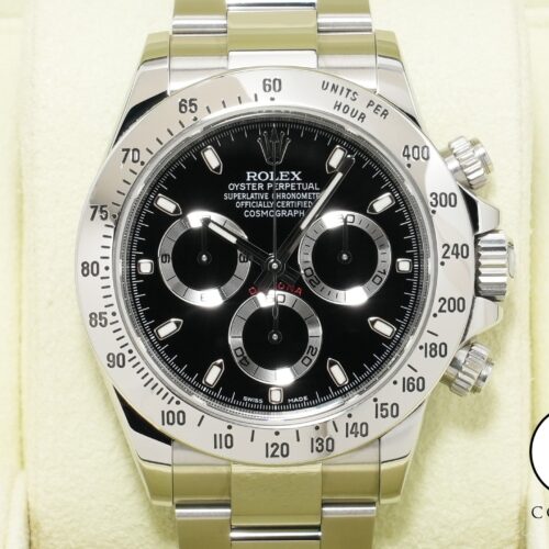 ロレックス デイトナ Ref.116520 ステンレススチール ブラック文字盤 中古 v3rscox7 商品画像1