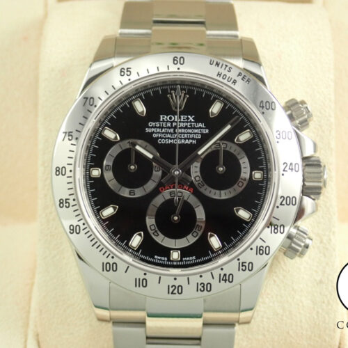 ロレックス デイトナ Ref.116520 ステンレススチール ブラック文字盤 商品画像1