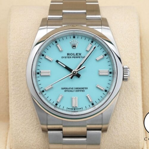 ロレックス オイスターパーペチュアル36 Ref.126000 ステンレススチール ターコイズ文字盤 商品画像1