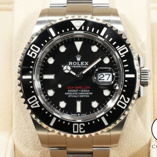 ロレックス シードゥエラー Ref.126600 ステンレススチール ブラック文字盤 商品画像1