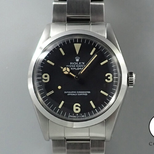 ロレックス エクスプローラーI Ref.1016 ステンレススチール ブラック文字盤 商品画像1