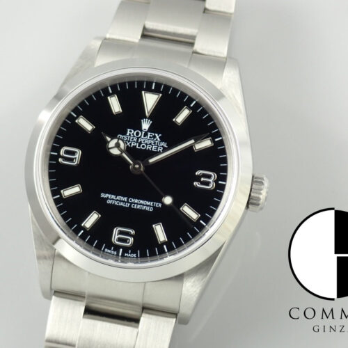 ロレックス エクスプローラーI Ref.114270 ブラック文字盤 中古 explorer-353 商品画像1
