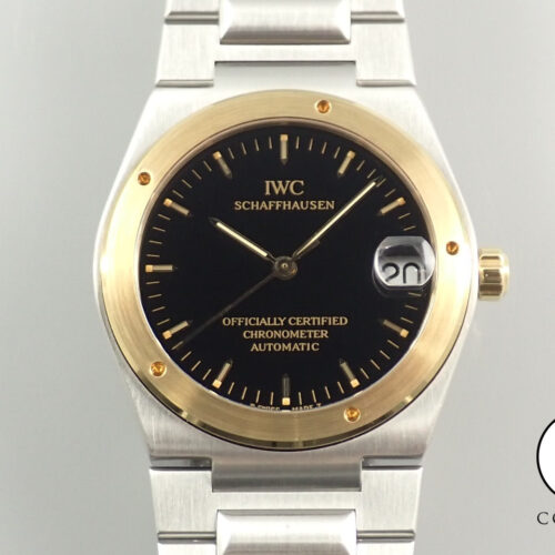 IWC インヂュニア Ref.3521 ブラック文字盤 極美品 T41YA6F8 商品画像1