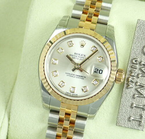 ロレックス デイトジャスト Ref.179173G シルバー文字盤 美品 datejust-50 ジュビリーブレスレット 商品画像1