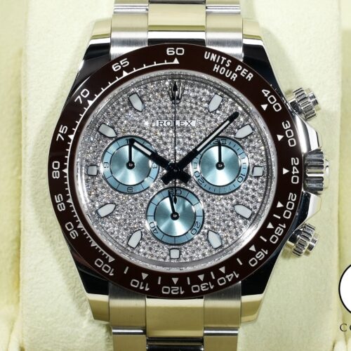 ロレックス デイトナ Ref.116506 プラチナ パヴェダイヤモンド文字盤 美中古 h8wwd8jc 商品画像1