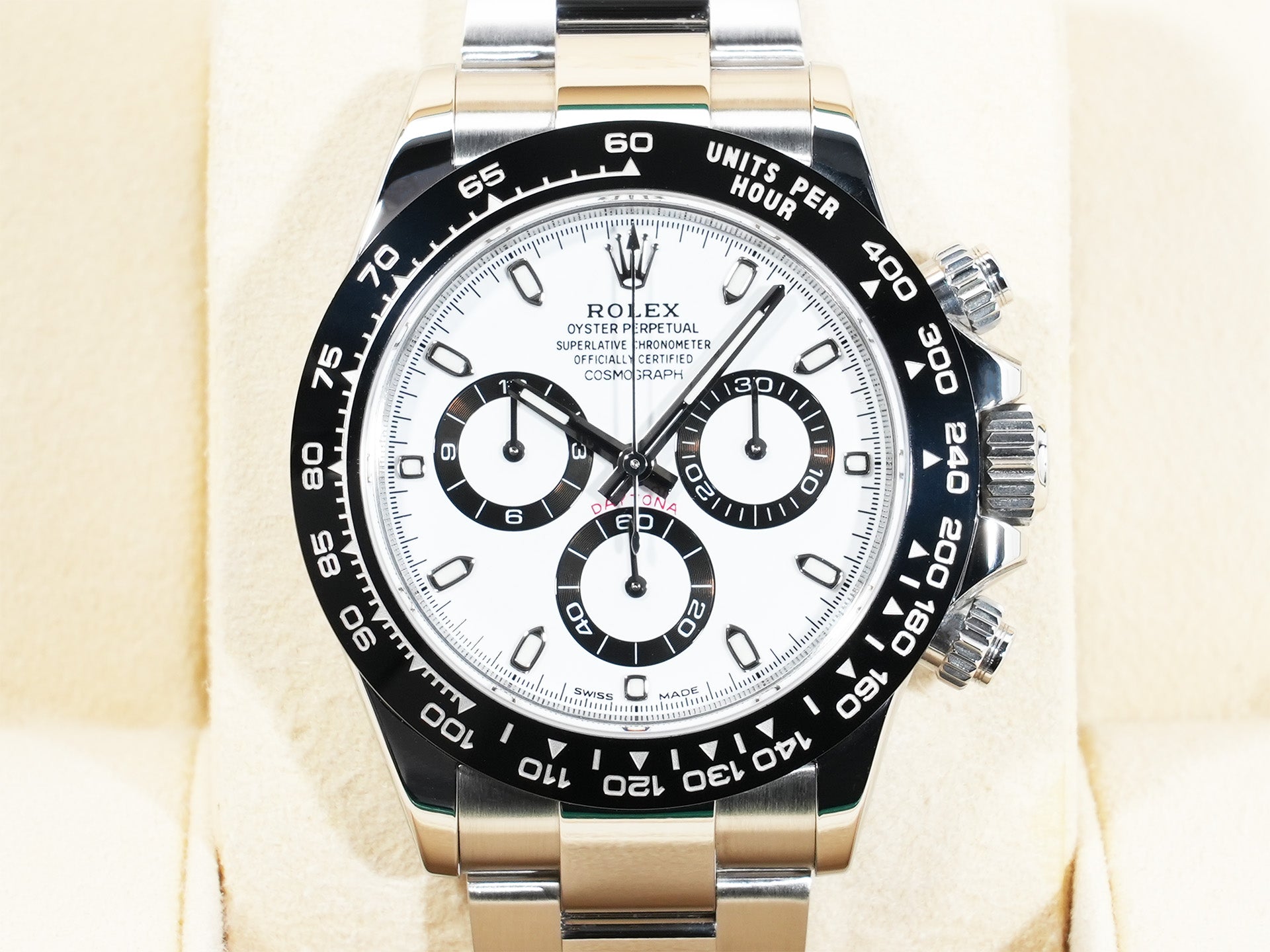 ロレックス デイトナ Ref.116500LN ステンレススチール ホワイト文字盤 美中古 iu5qpf7r 商品画像2