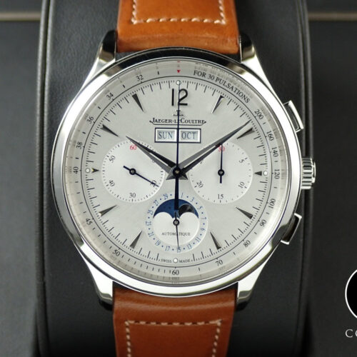 ジャガールクルト マスターコントロール クロノグラフカレンダー Ref.Q4138420 シルバー文字盤 中古 3103CY55 商品画像1