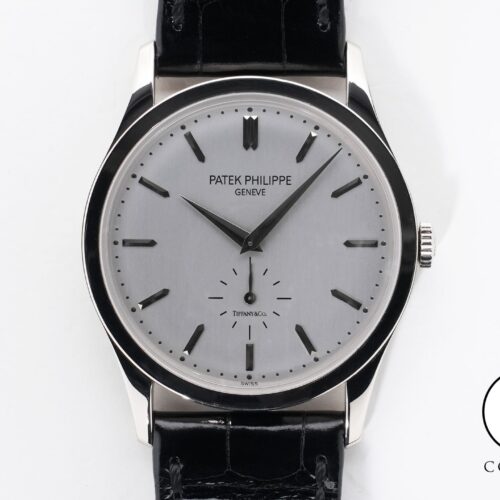 パテックフィリップ カラトラバ TIFFANY＆CO. Ref.5196G-001 ホワイトゴールド シルバー文字盤 中古 autadbpc 商品画像1