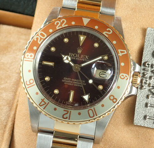 ロレックス GMTマスター Ref.16753 ブラウンシャイニー文字盤 中古 gmt-master-41 オイスターブレスレット 商品画像1