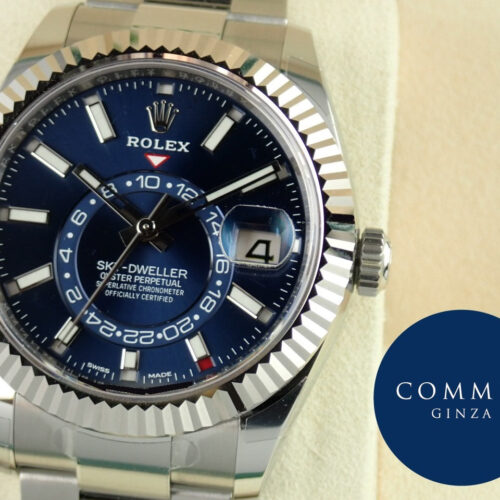 ロレックス スカイドゥエラー Ref.326934 ブルー文字盤 未使用 sky-dweller-13 オイスターブレスレット 商品画像1