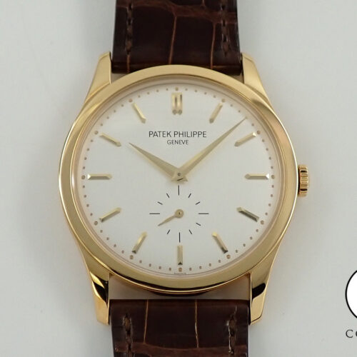 パテックフィリップ カラトラバ Ref.5196J-001 イエローゴールド シルバー文字盤 商品画像1