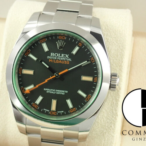 ロレックス ミルガウス Ref.116400GV ブラック文字盤 未使用 milgauss-38 商品画像1