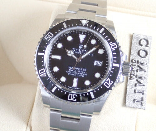 ロレックス シードゥエラー Ref.116600 ブラック文字盤 未使用 sea-dweller-11 商品画像1