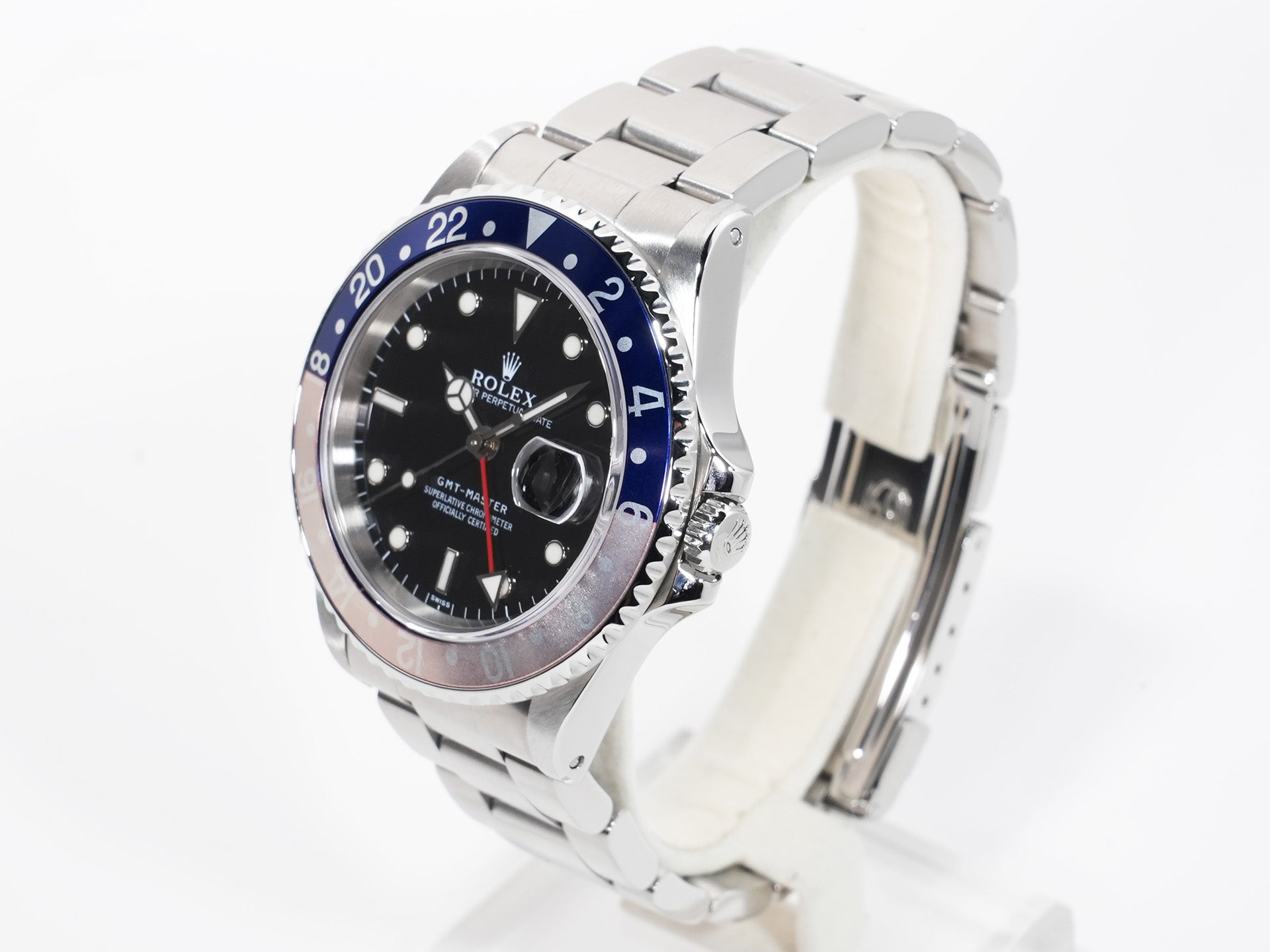 ロレックス GMTマスター Ref.16700 ステンレススチール ブラック文字盤 オイスターブレスレット 美中古 h8ppqttz 商品画像4