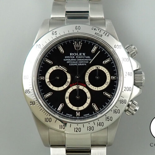 ロレックス デイトナ エルプリメロ Ref.16520 ステンレススチール ブラック文字盤 商品画像1