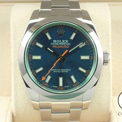 ロレックス ミルガウス Ref.116400GV ステンレススチール Zブルー文字盤 商品画像1