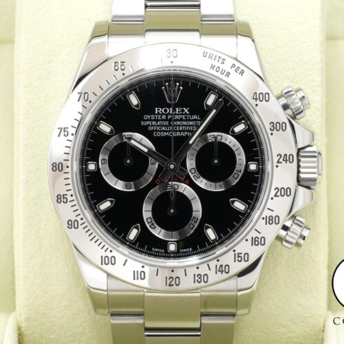 ロレックス デイトナ Ref.116520 ステンレススチール ブラック文字盤 中古 453qcjq4 商品画像1