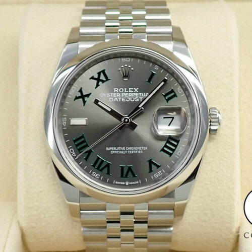 ロレックス デイトジャスト36 Ref.126200 ステンレススチール スレート文字盤 ジュビリーブレスレット 商品画像1